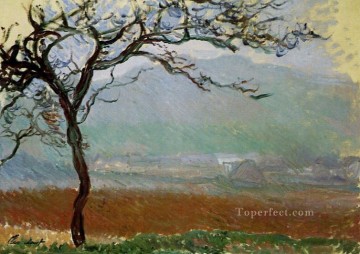  Giverny Oil Painting - Landscape at Giverny Claude Monet